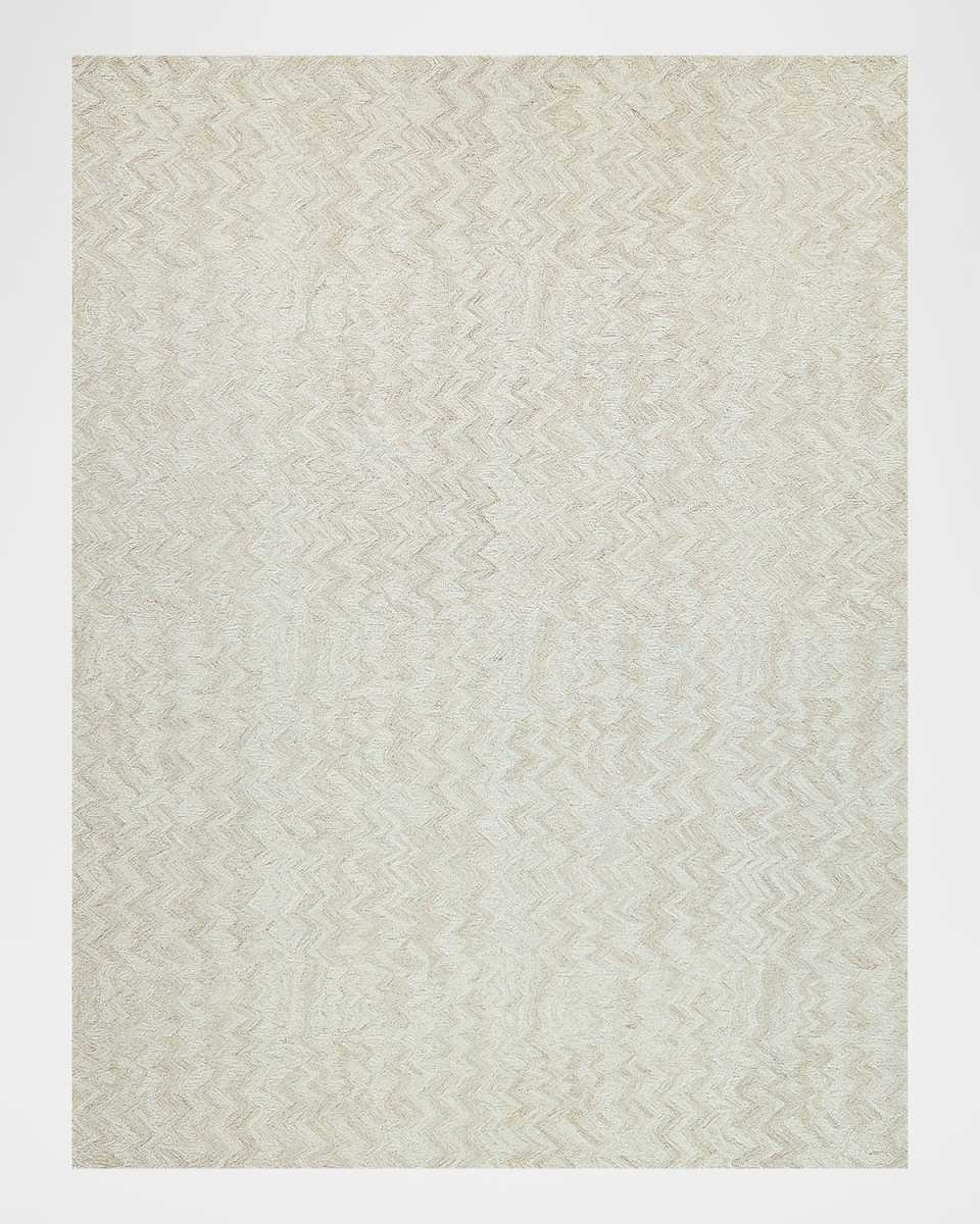 Veneta Hand-Tufted Beige Rug, 8' x 10'